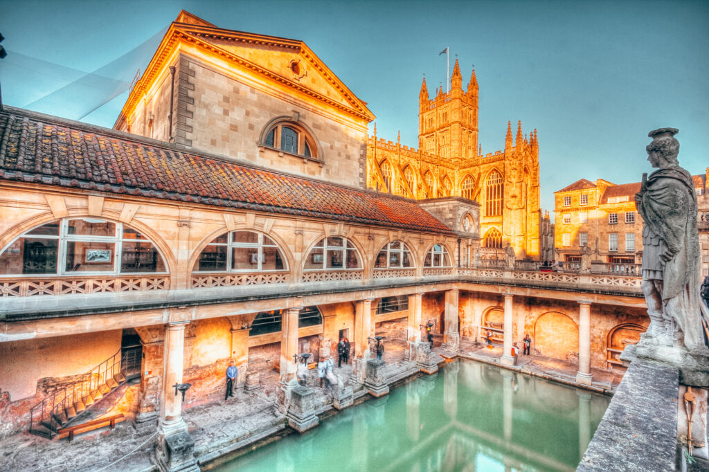 Roman baths at Avon England