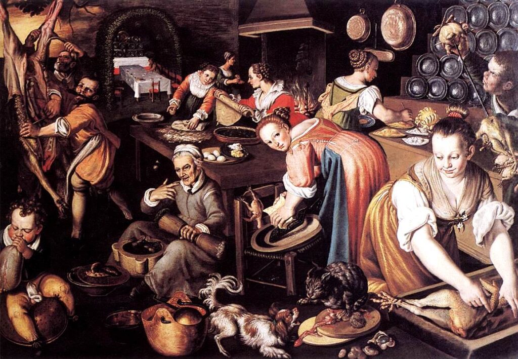 A cozinha francesa de Rei Luís XV