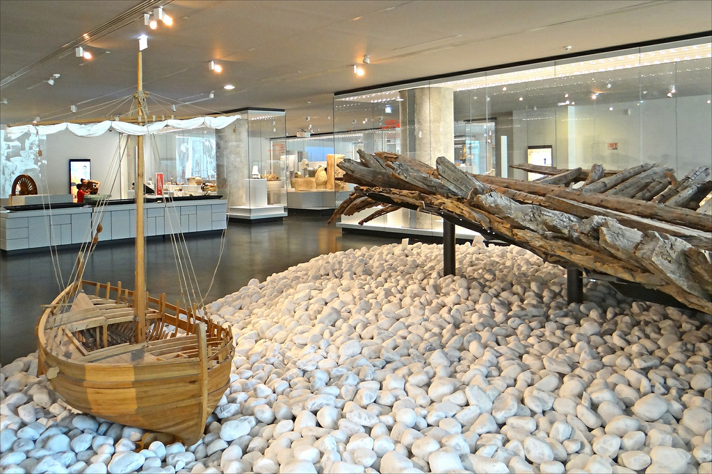 Interior do Museu de História de Marselha