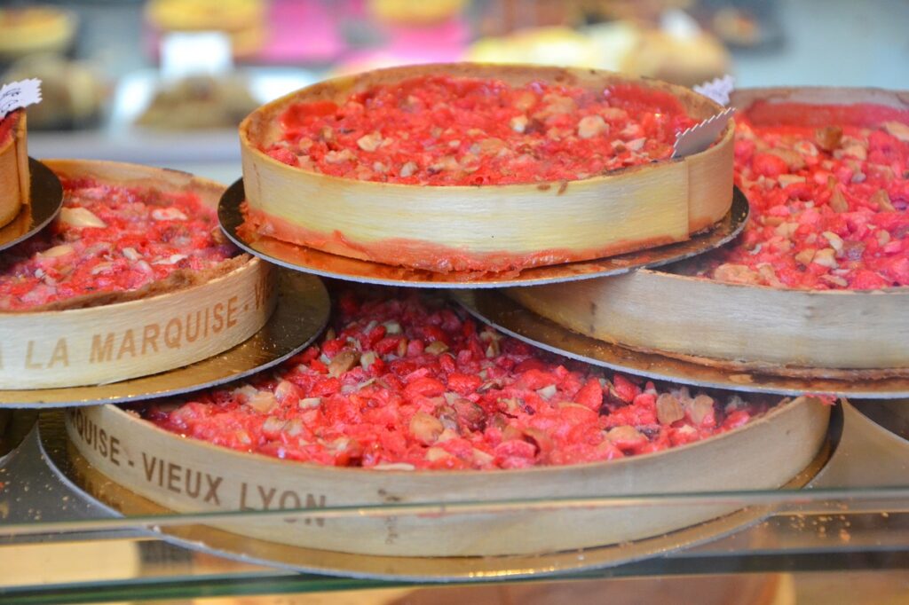 La tarte aux pralines
