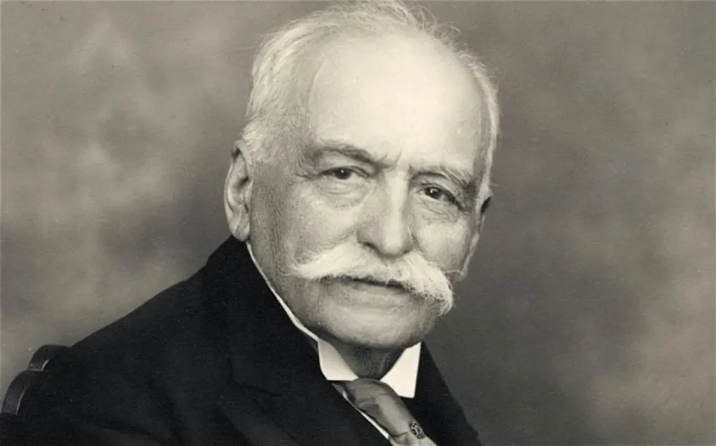 Retrato de Auguste Escoffier.